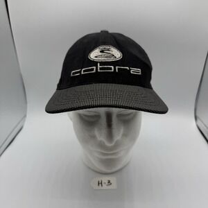 Vintage Cobra Ford Car Strapback Hat Cap Made in USA